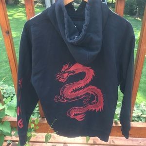 Brandy Melville Hong Kong dragon sweatshirt